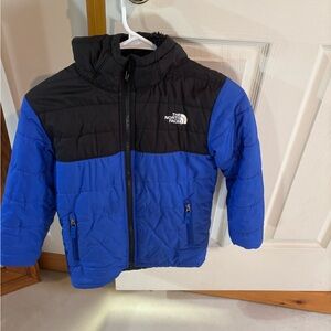 The North Face Kids Puffer Jacket in Blue and Black